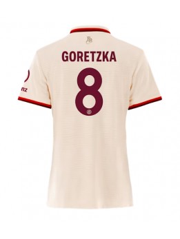 Bayern Munich Leon Goretzka #8 Ausweichtrikot für Frauen 2024-25 Kurzarm